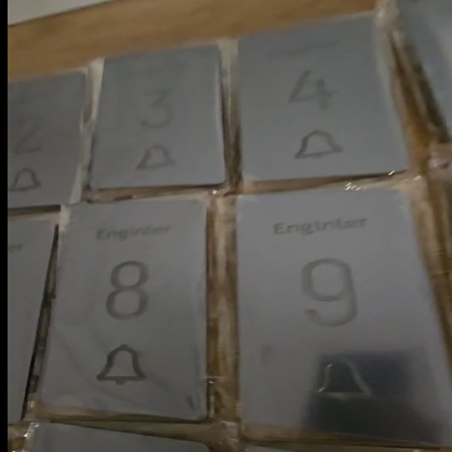 Işıklı zil butonu